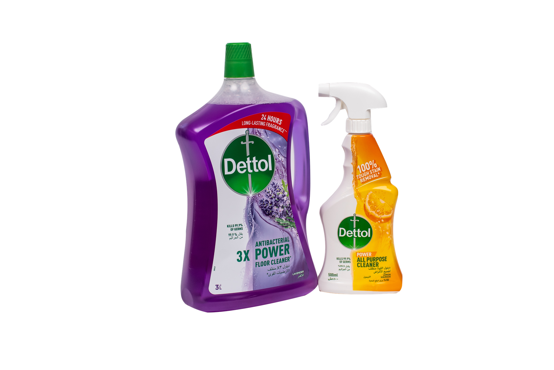 Dettol Mac Lavender 3ltr+ Trig Lemon 500ml Free