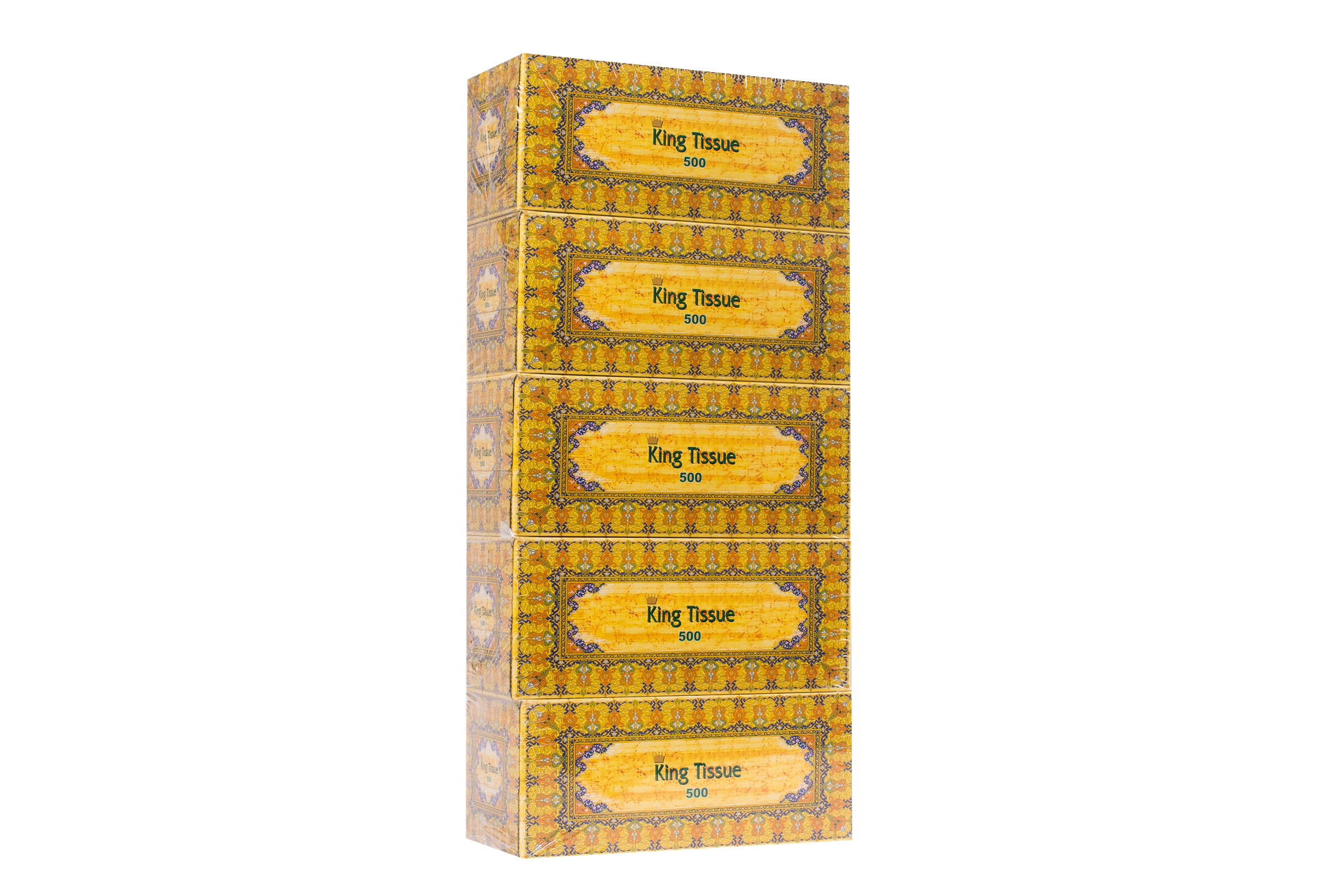 King Facial Tissue 500's 5x2ply