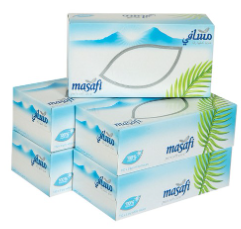Masafi Facial Tissue 5x150 X 2ply Pack