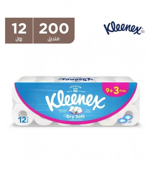 Kleenex Bath Tissues (9+3free)2pk@10dhs Off